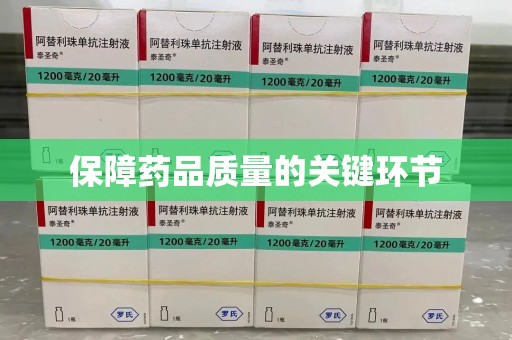 太原保障药品质量的关键环节